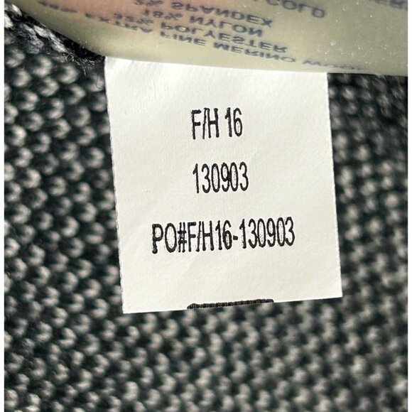 Title Nine Women's Merino Wool Blend Mini Zig Zag Sweater Dress  - Sz M - Picture 7 of 7